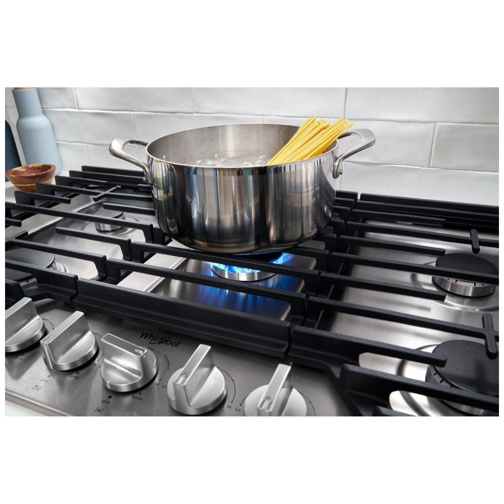 Whirlpool WCGK5036PB Gas Cooktop