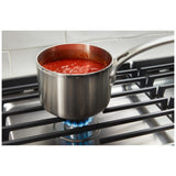 Whirlpool WCGK5036PB Gas Cooktop, 36 inch Exterior Width, 5 Burners, 18,000 BTU Highest Burner, Black colour