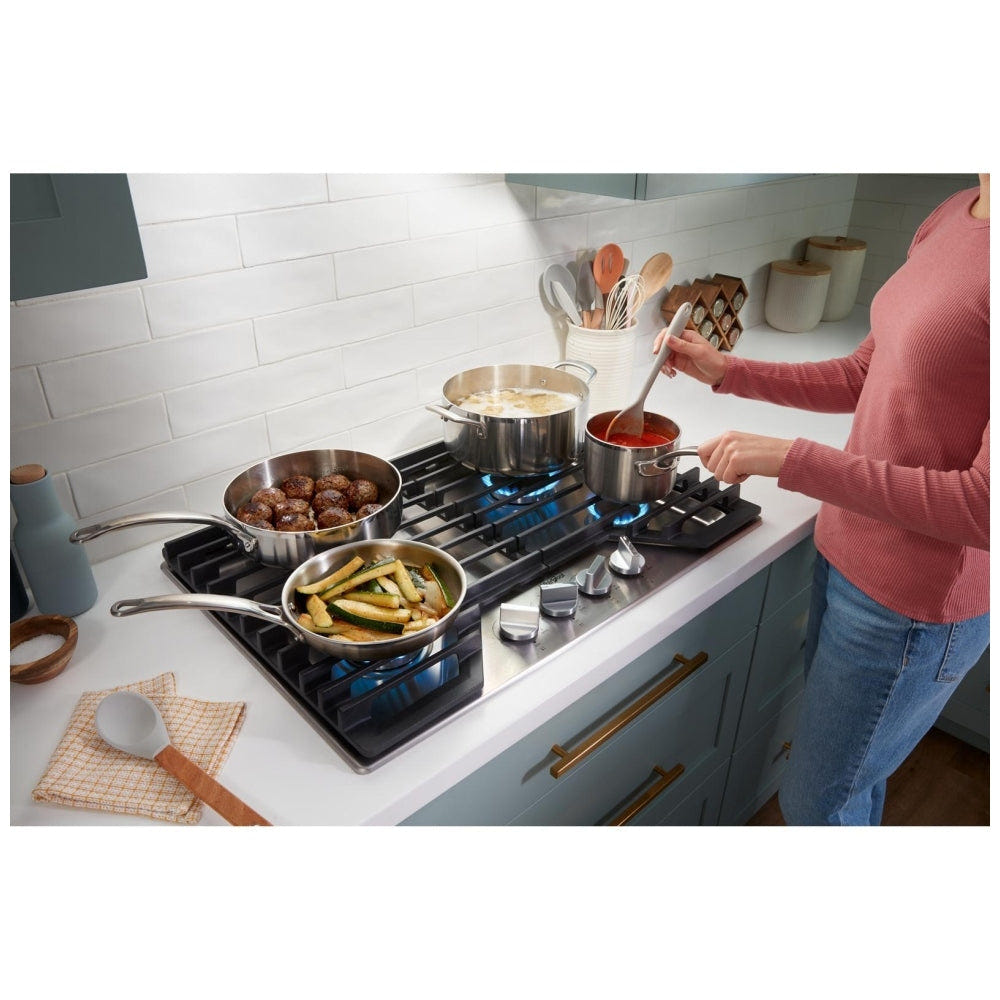 Whirlpool WCGK5036PB Gas Cooktop