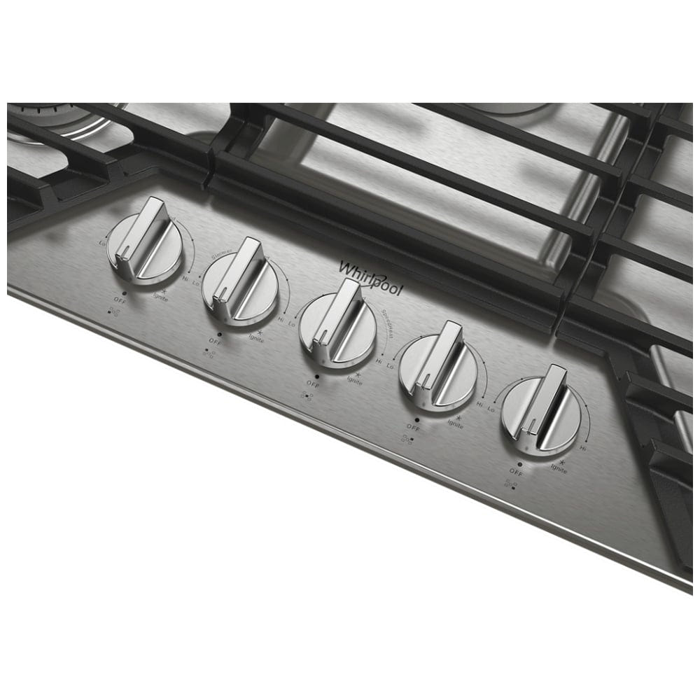 Whirlpool WCGK5036PS Gas Cooktop