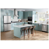 Whirlpool WCGK7036PS Gas Cooktop, 36 inch Exterior Width, 5 Burners, 18,000 BTU Highest Burner, Stainless Steel colour