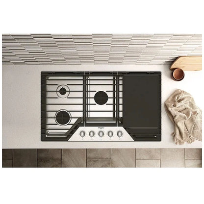 Whirlpool WCGK7536PS Gas Cooktop