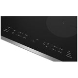 Whirlpool WCI55US0JS Induction Cooktop, 30 inch Exterior Width, 4 Burners, 3,000 W Highest Element, Black colour