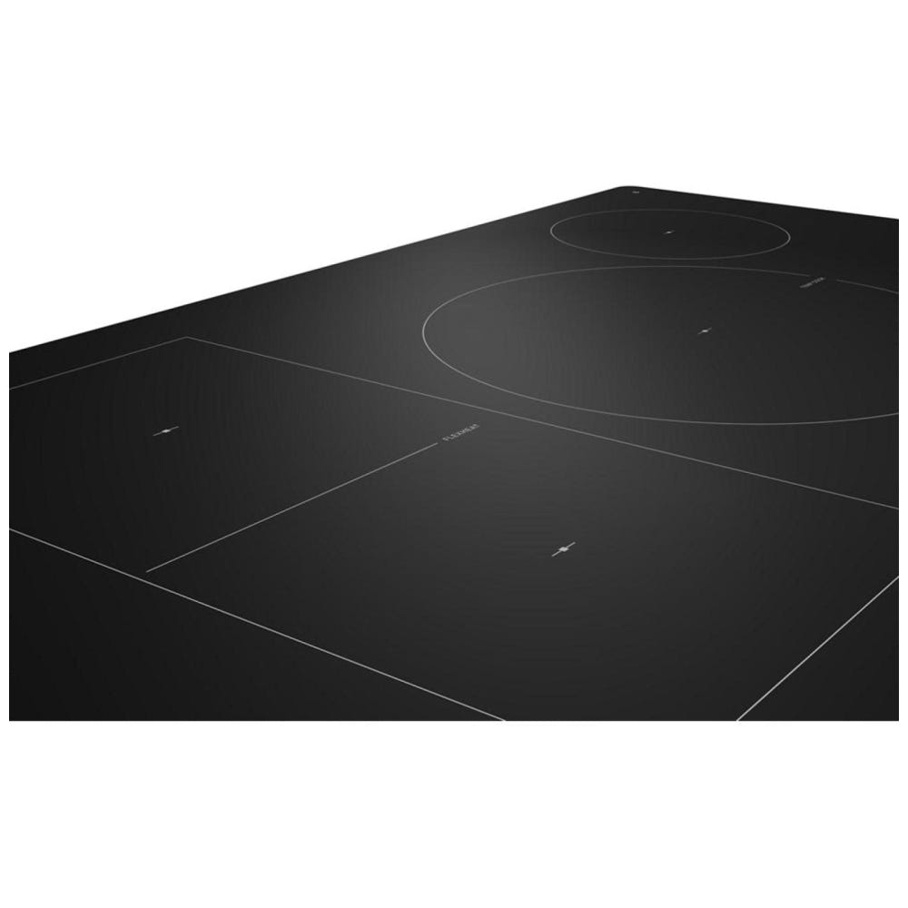 Whirlpool WCIT7530SB 电磁炉，30 英寸外部宽度，4 个燃烧器，黑色