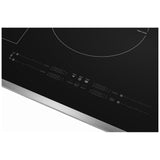 Whirlpool WCIT7530SS Induction Cooktop, 30 inch Exterior Width, 4 Burners, 3,700 W Highest Element, Stainless Steel colour