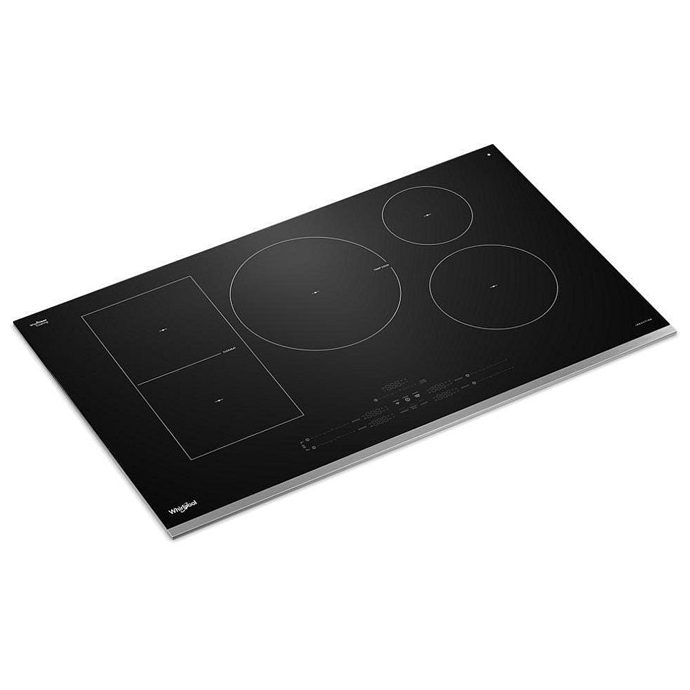 Whirlpool WCIT7536SS Induction Cooktop, 36 inch Exterior Width, 5 Burners, Stainless Steel colour