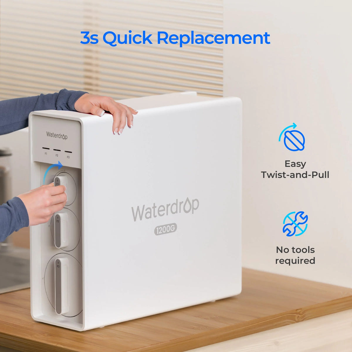 Waterdrop Ro System Waterdrop X Series Reverse Osmosis System X12 – Future Appliances