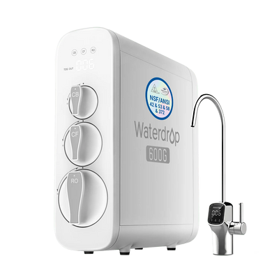 600 GPD Tankless Reverse Osmosis Water Filter System - Waterdrop G3P600