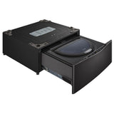 LG WD200CB Laundry Part Pedestal, 29 inch Width, 1.1 cu. ft. Washer Capacity, 2 Temperature Settings, 700 RPM Washer Spin Speed, Black Stainless Steel colour