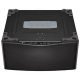 LG WD200CB Laundry Part Pedestal, 29 inch Width, 1.1 cu. ft. Washer Capacity, 2 Temperature Settings, 700 RPM Washer Spin Speed, Black Stainless Steel colour