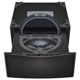 LG WD200CB Laundry Part Pedestal, 29 inch Width, 1.1 cu. ft. Washer Capacity, 2 Temperature Settings, 700 RPM Washer Spin Speed, Black Stainless Steel colour