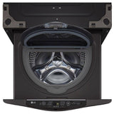 LG WD200CB Laundry Part Pedestal, 29 inch Width, 1.1 cu. ft. Washer Capacity, 2 Temperature Settings, 700 RPM Washer Spin Speed, Black Stainless Steel colour