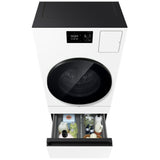 Samsung WD80H53BHWAC All-in-One Washer Dryer Combo, 27 inch Width, 6.1 cu. ft. Washer Capacity, Steam Clean, 23 Wash Cycles, 5 Temperature Settings, 1,200 RPM Washer Spin Speed, Wifi Enabled, Electric, White colour