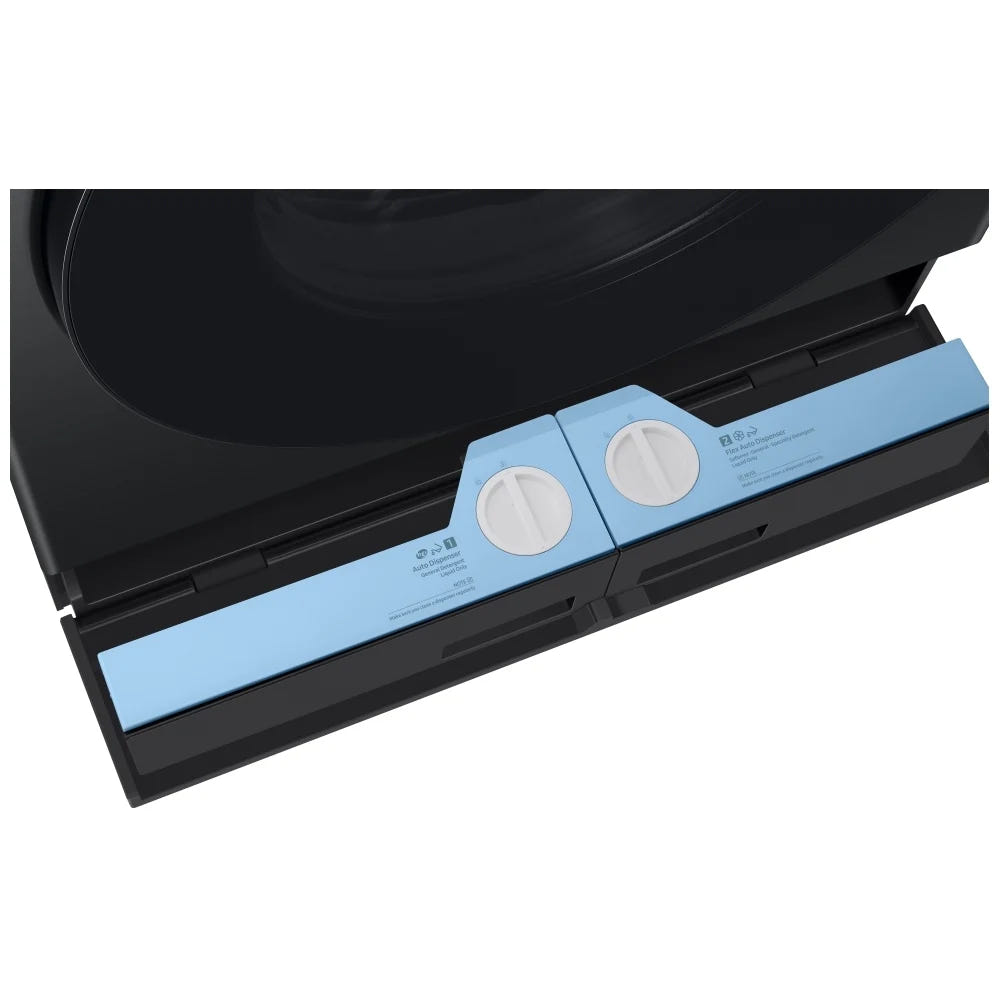 Samsung Bespoke WD90F53AVBAC All-in-One Washer Dryer Combo, 27 inch Width, 6.1 cu. ft. Washer Capacity, Steam Clean, 23 Wash Cycles, 5 Temperature Settings, 1,200 RPM Washer Spin Speed, Wifi Enabled, Electric, Brushed Black colour