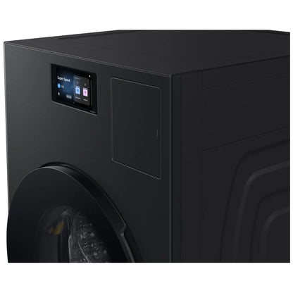 Samsung Bespoke WD90F53AVBAC All-in-One Washer Dryer Combo, 27 inch Width, 6.1 cu. ft. Washer Capacity, Steam Clean, 23 Wash Cycles, 5 Temperature Settings, 1,200 RPM Washer Spin Speed, Wifi Enabled, Electric, Brushed Black colour