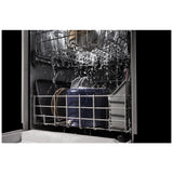 Whirlpool WDF341PAPW Dishwasher, 24 inch Exterior Width, 57 dB Decibel Level, Full Console, Plastic Interior, 4 Wash Cycles, 12 Capacity (Place Settings), 2 Loading Racks, White colour