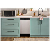 Whirlpool WDFS5118SS Dishwasher, 18 inch Exterior Width, 48 dB Decibel Level, Full Console, Stainless Interior, 6 Wash Cycles, 8 Capacity (Place Settings), 2 Loading Racks, Stainless Steel colour
