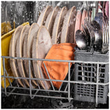 Whirlpool WDFS5118SS Dishwasher, 18 inch Exterior Width, 48 dB Decibel Level, Full Console, Stainless Interior, 6 Wash Cycles, 8 Capacity (Place Settings), 2 Loading Racks, Stainless Steel colour