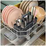 Whirlpool WDFS5118SS Dishwasher, 18 inch Exterior Width, 48 dB Decibel Level, Full Console, Stainless Interior, 6 Wash Cycles, 8 Capacity (Place Settings), 2 Loading Racks, Stainless Steel colour