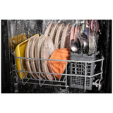 Whirlpool WDFS5118SS Dishwasher, 18 inch Exterior Width, 48 dB Decibel Level, Full Console, Stainless Interior, 6 Wash Cycles, 8 Capacity (Place Settings), 2 Loading Racks, Stainless Steel colour