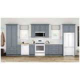Whirlpool WDP370PAHW Dishwasher, 24 inch Exterior Width, 64 dB Decibel Level, Full Console, Plastic Interior, 3 Wash Cycles, 12 Capacity (Place Settings), 2 Loading Racks, White colour