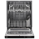 Whirlpool WDP540HAMB Dishwasher, 24 inch Exterior Width, 55 dB Decibel Level, Fully Integrated, Plastic Interior, 12 Capacity (Place Settings), 2 Loading Racks, Black colour