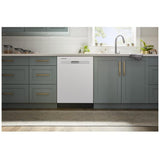 Whirlpool WDP540HAMW Dishwasher, 24 inch Exterior Width, 55 dB Decibel Level, Fully Integrated, Plastic Interior, 5 Wash Cycles, 12 Capacity (Place Settings), 2 Loading Racks, White colour