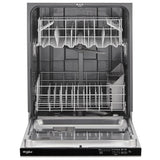 Whirlpool WDP540HAMZ Dishwasher, 24 inch Exterior Width, 55 dB Decibel Level, Fully Integrated, Plastic Interior, 5 Wash Cycles, 12 Capacity (Place Settings), 2 Loading Racks, Stainless Steel colour