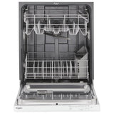 Whirlpool WDP560HAMW Dishwasher, 24 inch Exterior Width, 55 dB Decibel Level, Fully Integrated, Plastic Interior, 4 Wash Cycles, 14 Capacity (Place Settings), 2 Loading Racks, White colour