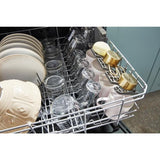 Whirlpool WDP560HAMW Dishwasher, 24 inch Exterior Width, 55 dB Decibel Level, Fully Integrated, Plastic Interior, 4 Wash Cycles, 14 Capacity (Place Settings), 2 Loading Racks, White colour