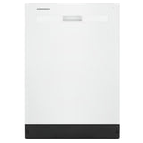 Whirlpool WDP560HAMW Dishwasher, 24 inch Exterior Width, 55 dB Decibel Level, Fully Integrated, Plastic Interior, 4 Wash Cycles, 14 Capacity (Place Settings), 2 Loading Racks, White colour