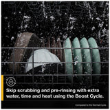 Whirlpool WDP560HAMZ Dishwasher, 24 inch Exterior Width, 55 dB Decibel Level, Fully Integrated, Plastic Interior, 5 Wash Cycles, 14 Capacity (Place Settings), 2 Loading Racks, Stainless Steel colour