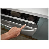 Whirlpool WDP730HAMZ Dishwasher, 24 inch Exterior Width, 51 dB Decibel Level, Fully Integrated, Plastic Interior, 5 Wash Cycles, 14 Capacity (Place Settings), 3 Loading Racks, Stainless Steel colour