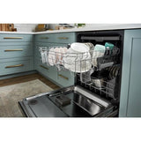 Whirlpool WDP730HAMZ Dishwasher, 24 inch Exterior Width, 51 dB Decibel Level, Fully Integrated, Plastic Interior, 5 Wash Cycles, 14 Capacity (Place Settings), 3 Loading Racks, Stainless Steel colour
