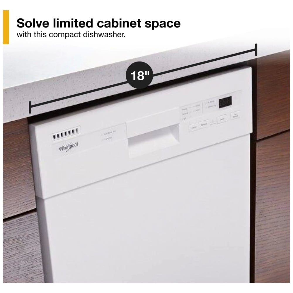 Whirlpool WDPS5118PW Dishwasher
