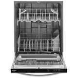 Whirlpool WDT540HAMZ Dishwasher, 24 inch Exterior Width, 55 dB Decibel Level, Fully Integrated, Plastic Interior, 5 Wash Cycles, 12 Capacity (Place Settings), 2 Loading Racks, Stainless Steel colour