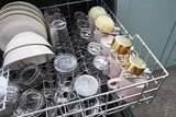 Whirlpool WDT540HAMZ Dishwasher, 24 inch Exterior Width, 55 dB Decibel Level, Fully Integrated, Plastic Interior, 5 Wash Cycles, 12 Capacity (Place Settings), 2 Loading Racks, Stainless Steel colour