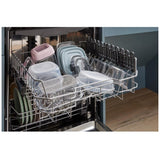 Whirlpool WDT550SAPB Dishwasher, 24 inch Exterior Width, 44 dB Decibel Level, Fully Integrated, Stainless Interior, 5 Wash Cycles, 14 Capacity (Place Settings), 3 Loading Racks, Black colour