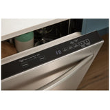 Whirlpool WDT550SAPW Dishwasher, 24 inch Exterior Width, 44 dB Decibel Level, Fully Integrated, Stainless Interior, 5 Wash Cycles, 14 Capacity (Place Settings), 3 Loading Racks, White colour