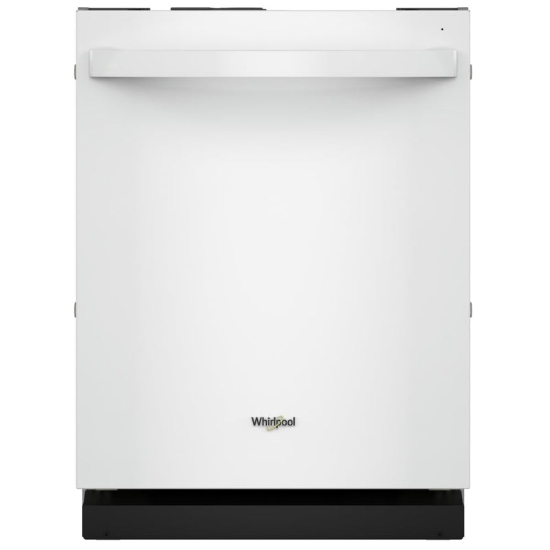 Whirlpool WDT550SAPW Dishwasher, 24 inch Exterior Width, 44 dB Decibel Level, Fully Integrated, Stainless Interior, 5 Wash Cycles, 14 Capacity (Place Settings), 3 Loading Racks, White colour