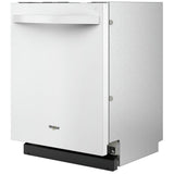 Whirlpool WDT550SAPW Dishwasher, 24 inch Exterior Width, 44 dB Decibel Level, Fully Integrated, Stainless Interior, 5 Wash Cycles, 14 Capacity (Place Settings), 3 Loading Racks, White colour