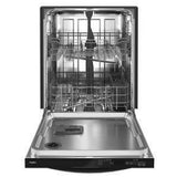 Whirlpool WDT740SALB Dishwasher, 24 inch Exterior Width, 50 dB Decibel Level, Fully Integrated, Stainless Interior, 5 Wash Cycles, 12 Capacity (Place Settings), 2 Loading Racks, Black colour