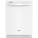 Whirlpool WDT740SALW Dishwasher, 24 inch Exterior Width, 50 dB Decibel Level, Fully Integrated, Stainless Interior, 5 Wash Cycles, 12 Capacity (Place Settings), 2 Loading Racks, White colour