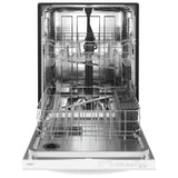 Whirlpool WDT740SALW Dishwasher, 24 inch Exterior Width, 50 dB Decibel Level, Fully Integrated, Stainless Interior, 5 Wash Cycles, 12 Capacity (Place Settings), 2 Loading Racks, White colour