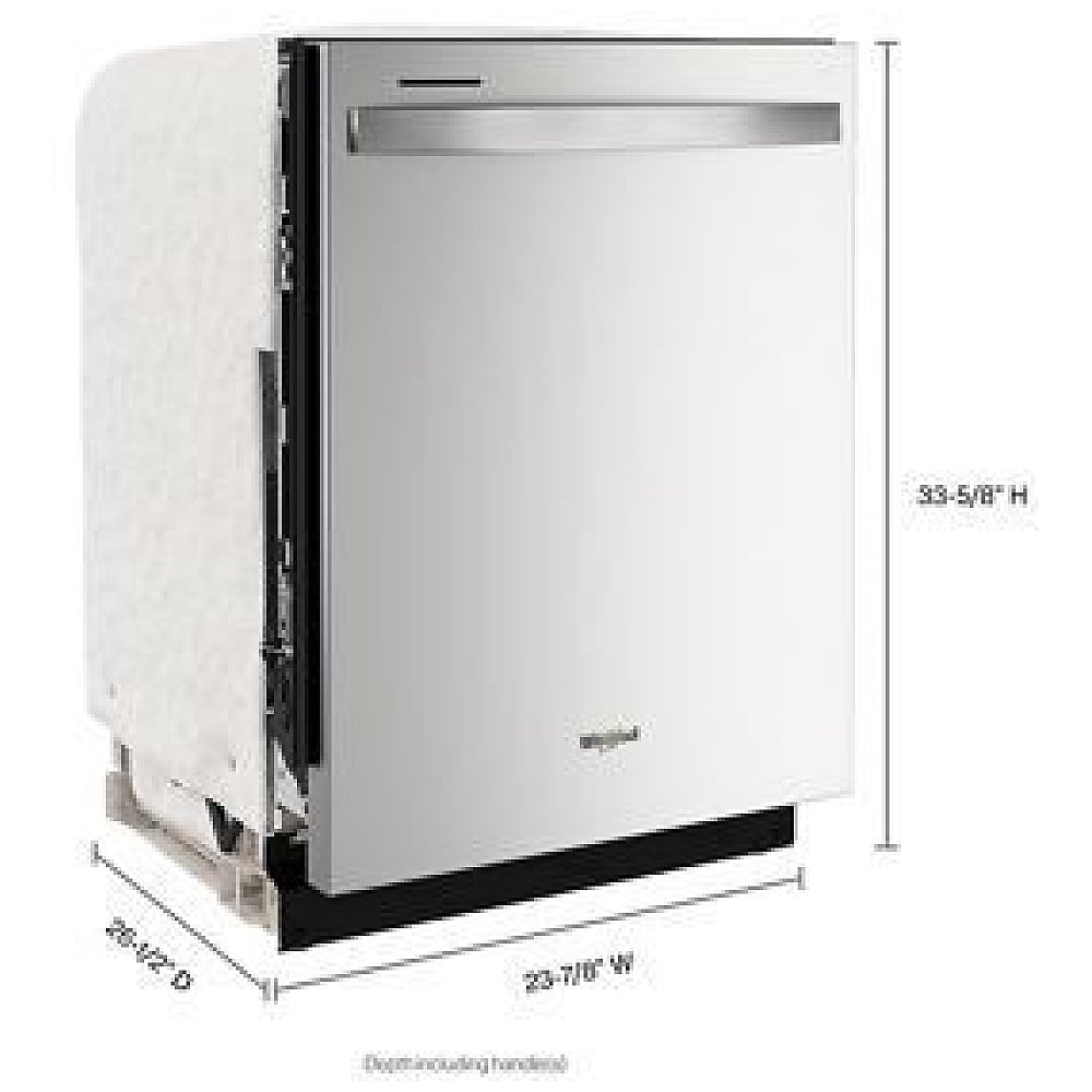 Whirlpool WDT740SALZ 24" Built-In Dishwasher
