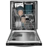 Whirlpool WDT740SALZ Dishwasher, 24 inch Exterior Width, 50 dB Decibel Level, Fully Integrated, Stainless Interior, 5 Wash Cycles, 12 Capacity (Place Settings), 2 Loading Racks, Stainless Steel colour