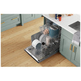 Whirlpool WDT740SALZ Dishwasher, 24 inch Exterior Width, 50 dB Decibel Level, Fully Integrated, Stainless Interior, 5 Wash Cycles, 12 Capacity (Place Settings), 2 Loading Racks, Stainless Steel colour