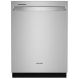 Whirlpool WDT740SALZ Dishwasher, 24 inch Exterior Width, 50 dB Decibel Level, Fully Integrated, Stainless Interior, 5 Wash Cycles, 12 Capacity (Place Settings), 2 Loading Racks, Stainless Steel colour
