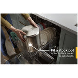 Whirlpool WDT740SALZ Dishwasher, 24 inch Exterior Width, 50 dB Decibel Level, Fully Integrated, Stainless Interior, 5 Wash Cycles, 12 Capacity (Place Settings), 2 Loading Racks, Stainless Steel colour