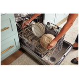 Whirlpool WDT740SALZ Dishwasher, 24 inch Exterior Width, 50 dB Decibel Level, Fully Integrated, Stainless Interior, 5 Wash Cycles, 12 Capacity (Place Settings), 2 Loading Racks, Stainless Steel colour